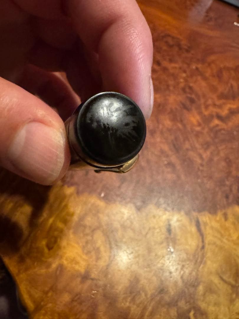 ビンテージ超極太万年筆14K刻印　メーカー不明　ジャンク