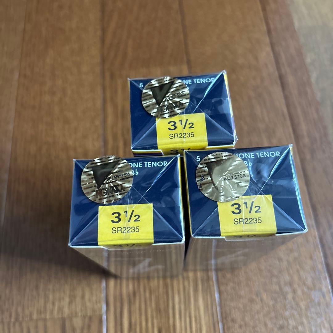 バンドレン テナーサックス リード 3 1/2 ３箱