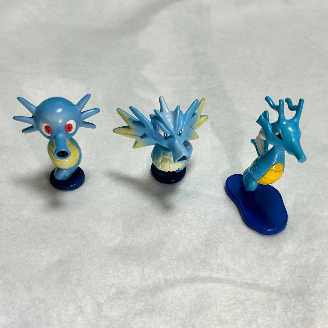 初期　モンコレ　キングドラ進化3点セット　ポケモン