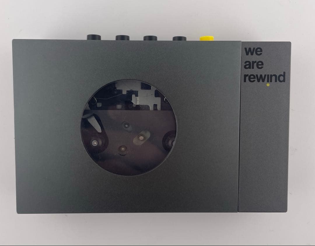 We are rewind keith 黒Bluetooth カセットプレイヤー