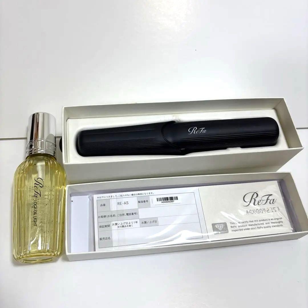 ReFa フィンガーアイロンST +ロックオイルライト
