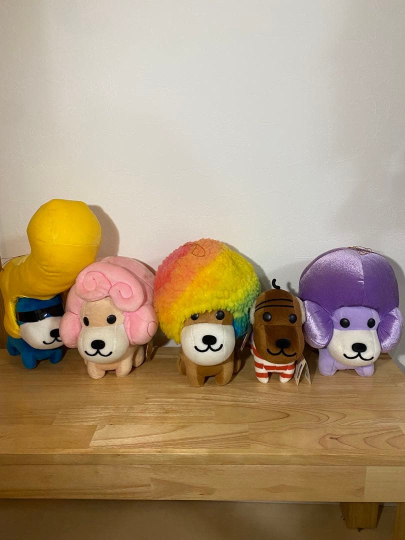 アフロ犬ぬいぐるみ　Part5．BIG 【レア】【希少】