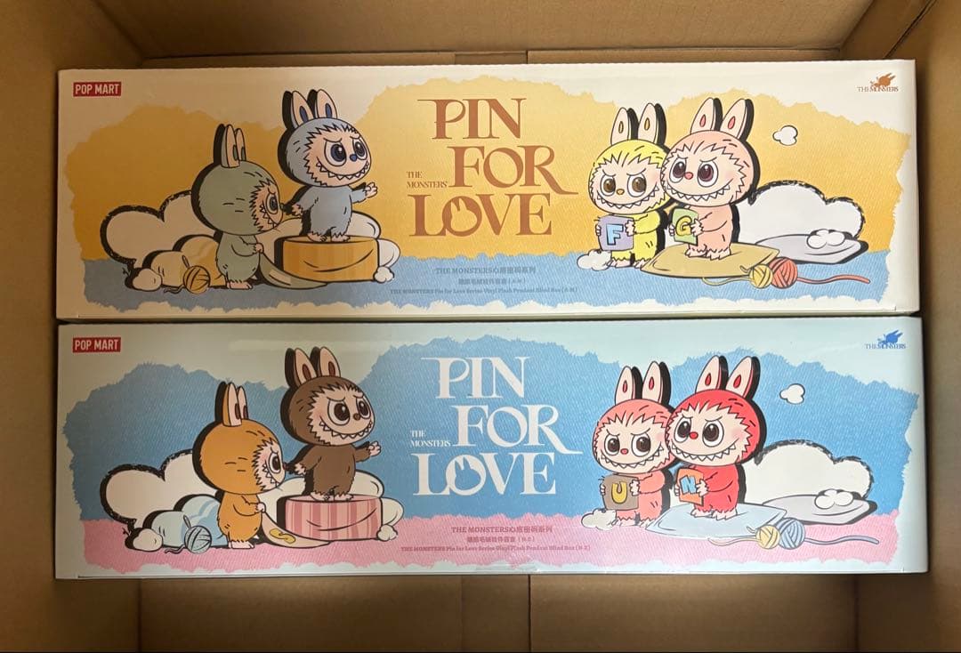 【正規品】PIN FOR LOVE ラブブ イニシャルアソート アルファベット