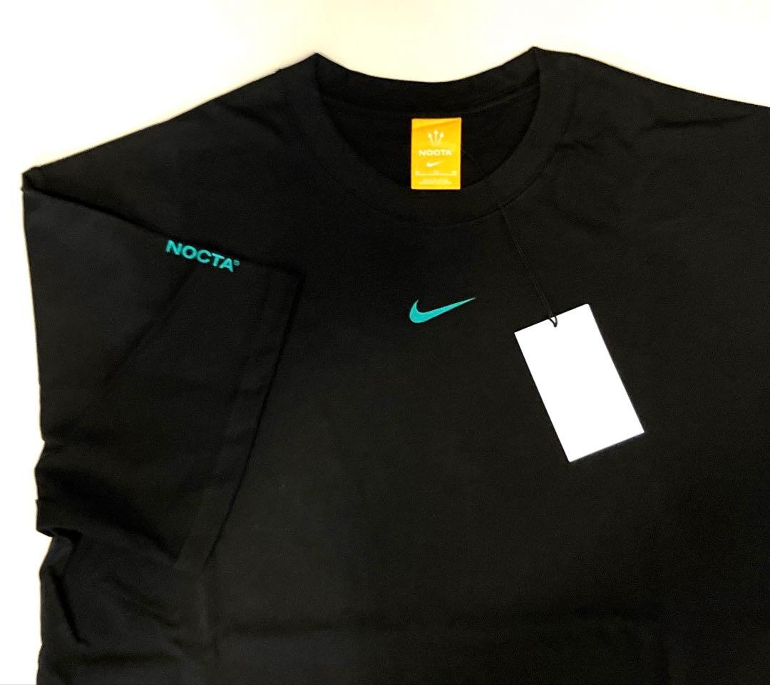 新品 XL【希少カラー】NIKE NOCTA ナイキ ノクタ 厚手Tシャツ 黒