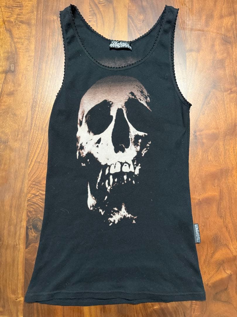 ヒステリックグラマー スカル タンクトップ キャミソール