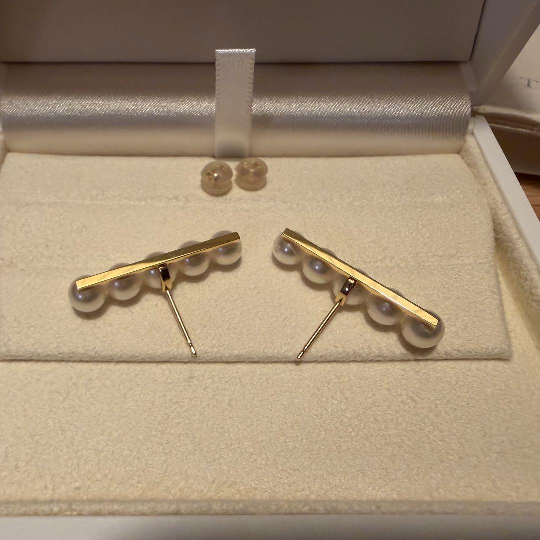 TASAKI タサキ バランス プラス　ピアス　YG イエローゴールド