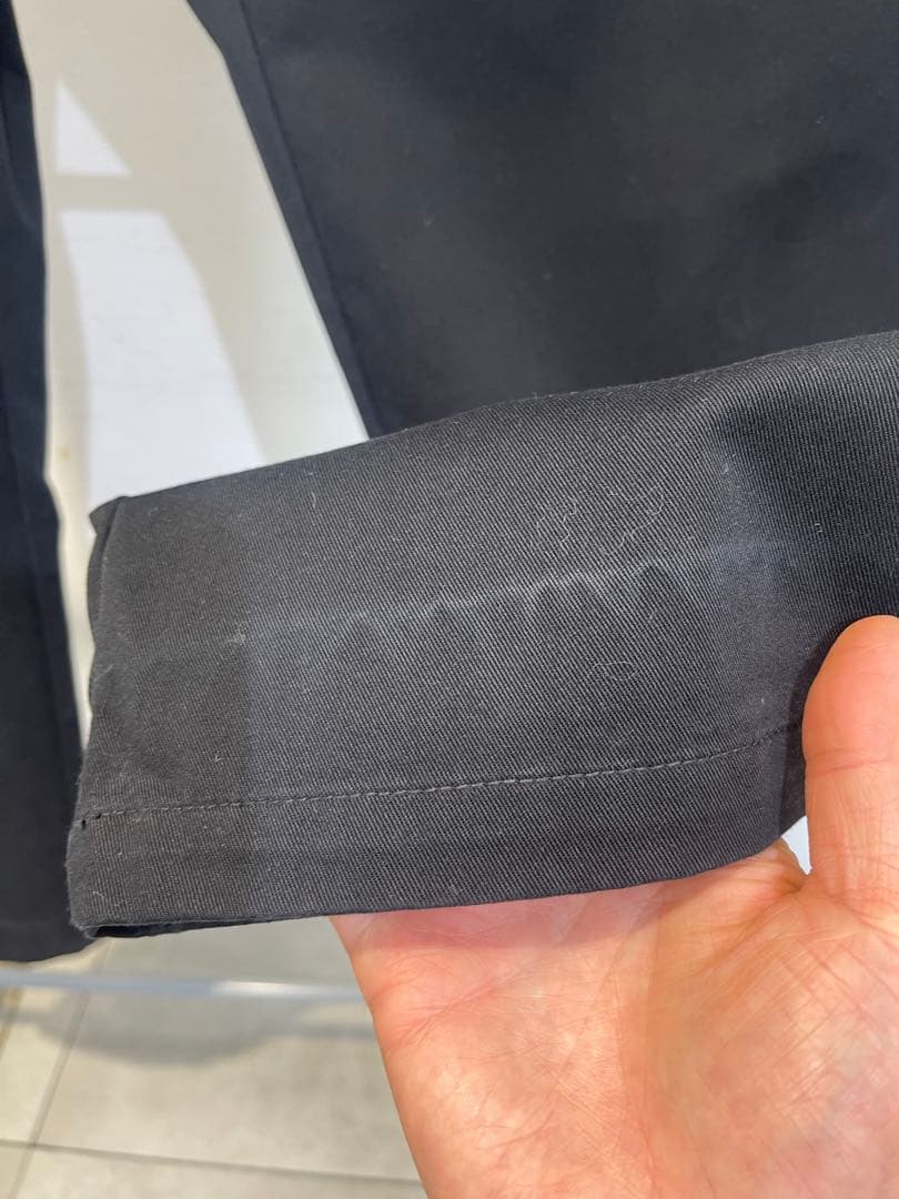 シュプリーム ストレートパンツ　ブラック　32