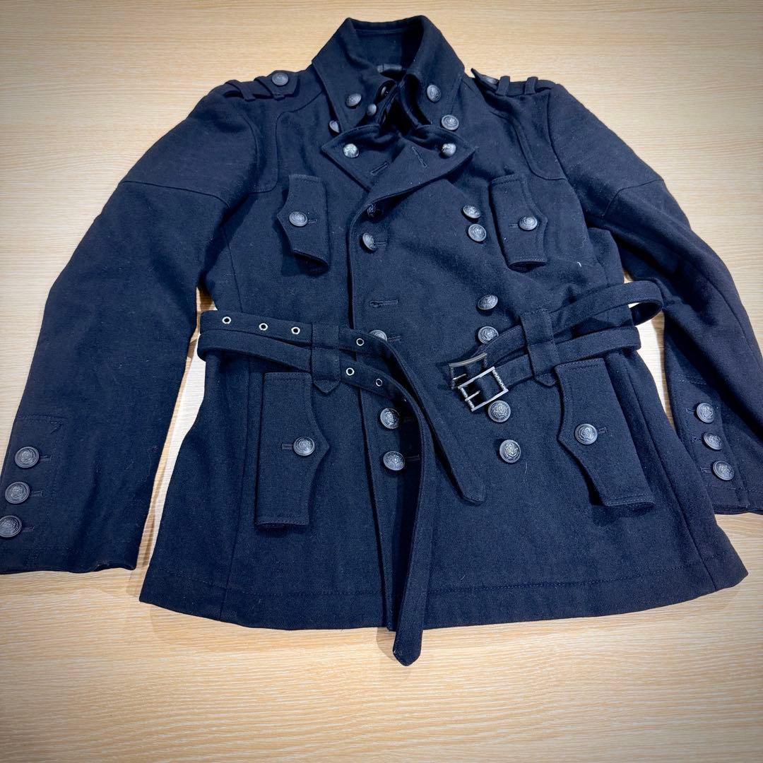 【美品】Roen ロエン ナポレオンコート 46 HYDE着用モデル