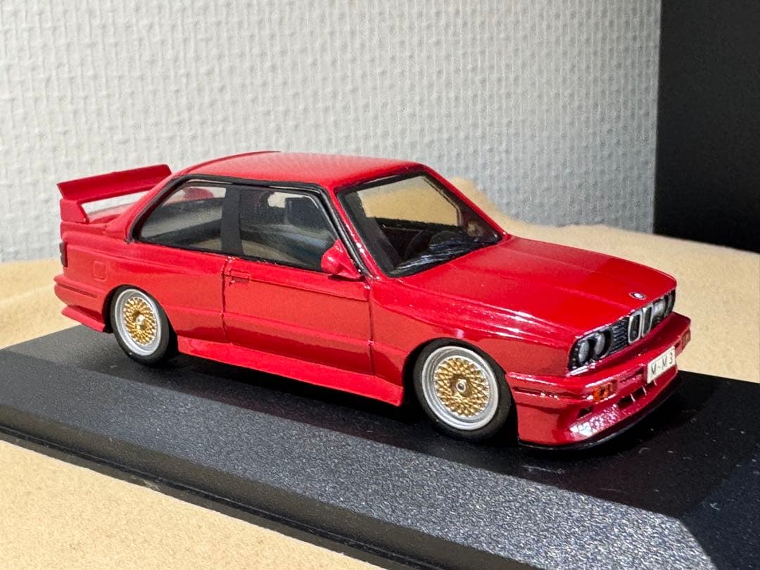 BMW M3 ミニカー レッド 1/43