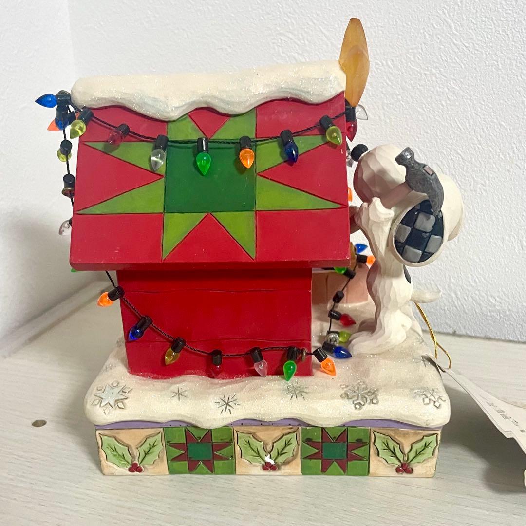 最終 ジムショア スヌーピー ウッドストック クリスマス フィギュア 箱付き美品