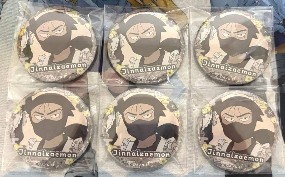 す*く様 忍たま乱太郎 タソガレドキ 高坂陣内左衛門 缶バッジ まとめ売り