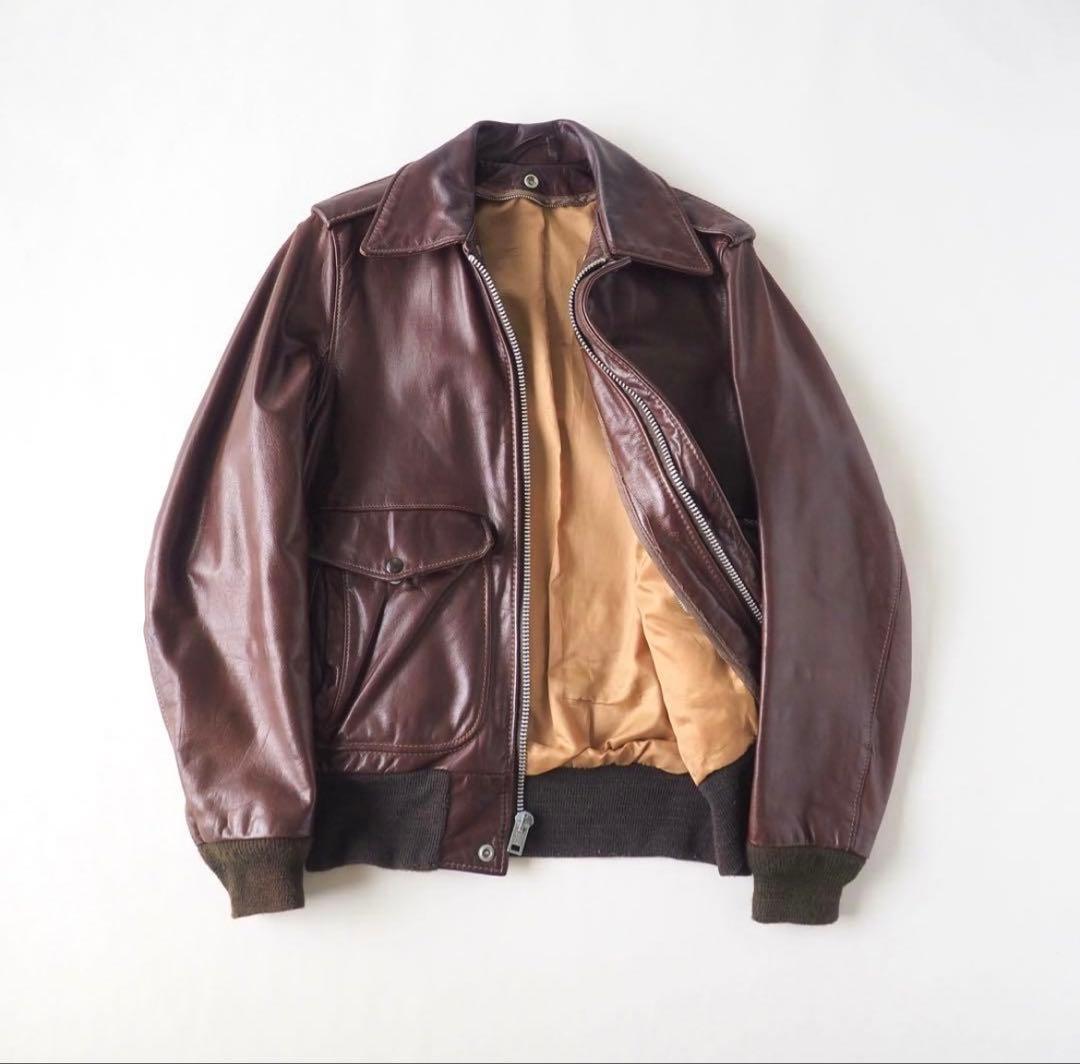 n*s様 Schott　size36　a-2　レザージャケット　シングルライダー