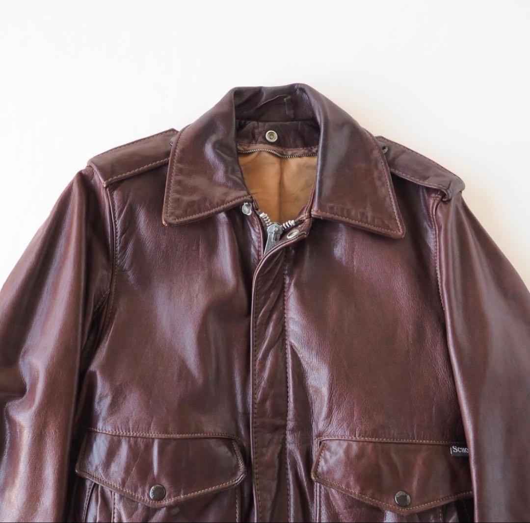 n*s様 Schott　size36　a-2　レザージャケット　シングルライダー