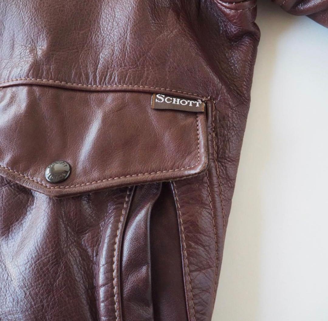 n*s様 Schott　size36　a-2　レザージャケット　シングルライダー