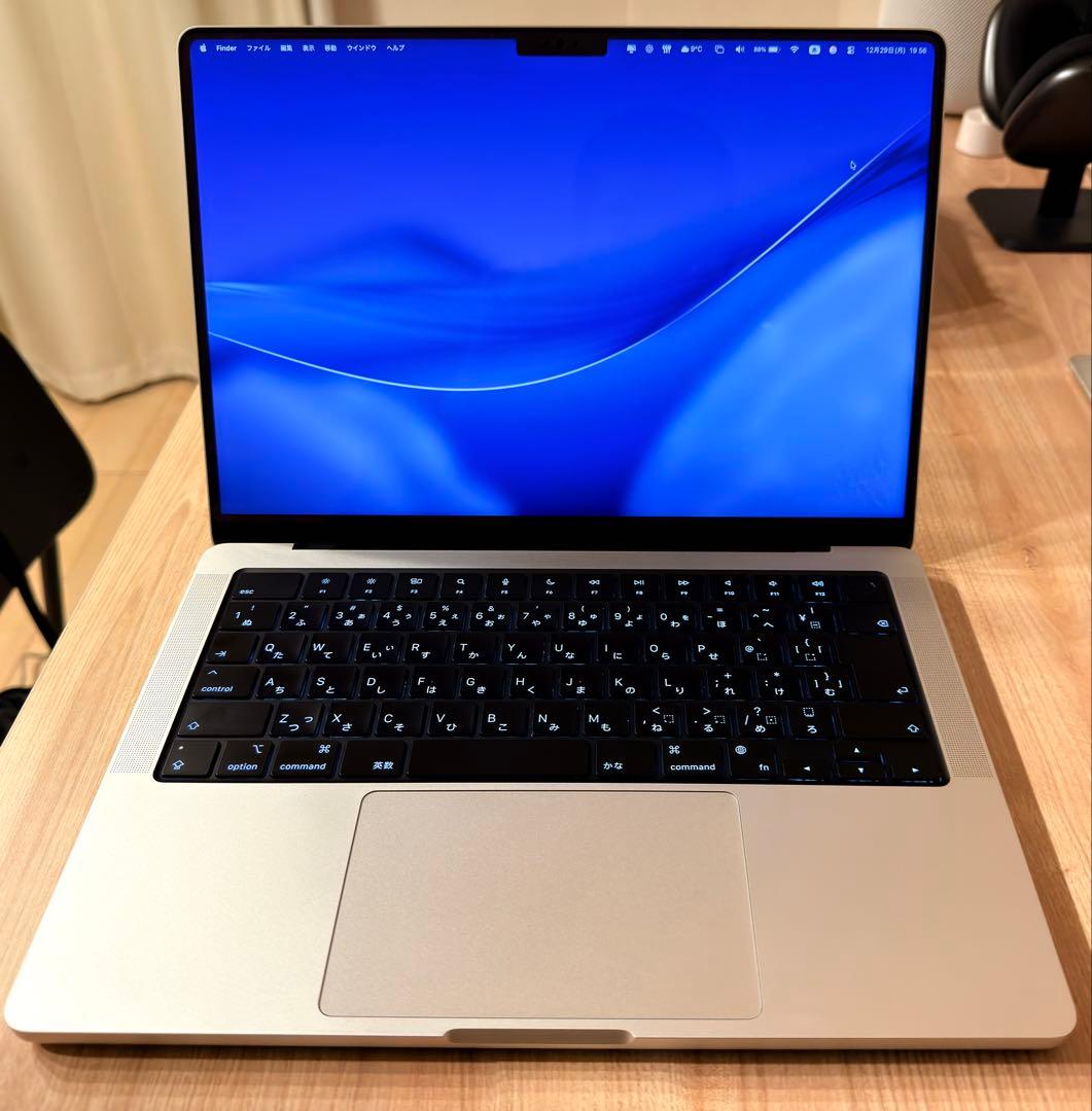 M4 MacBook Pro SSD512GB/メモリ16GB シルバー