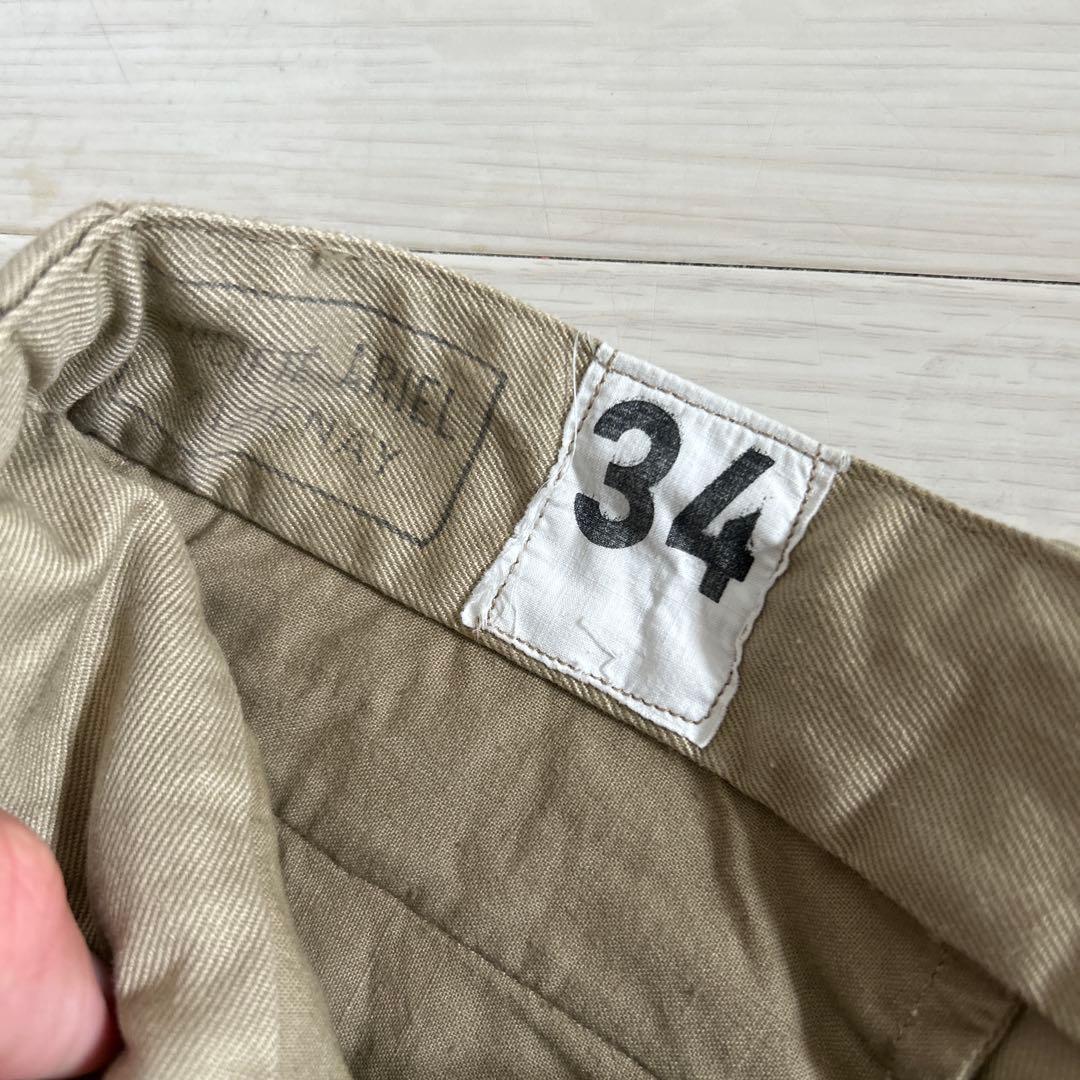 50s フランス軍　M52チノ　後期型　サイズ34