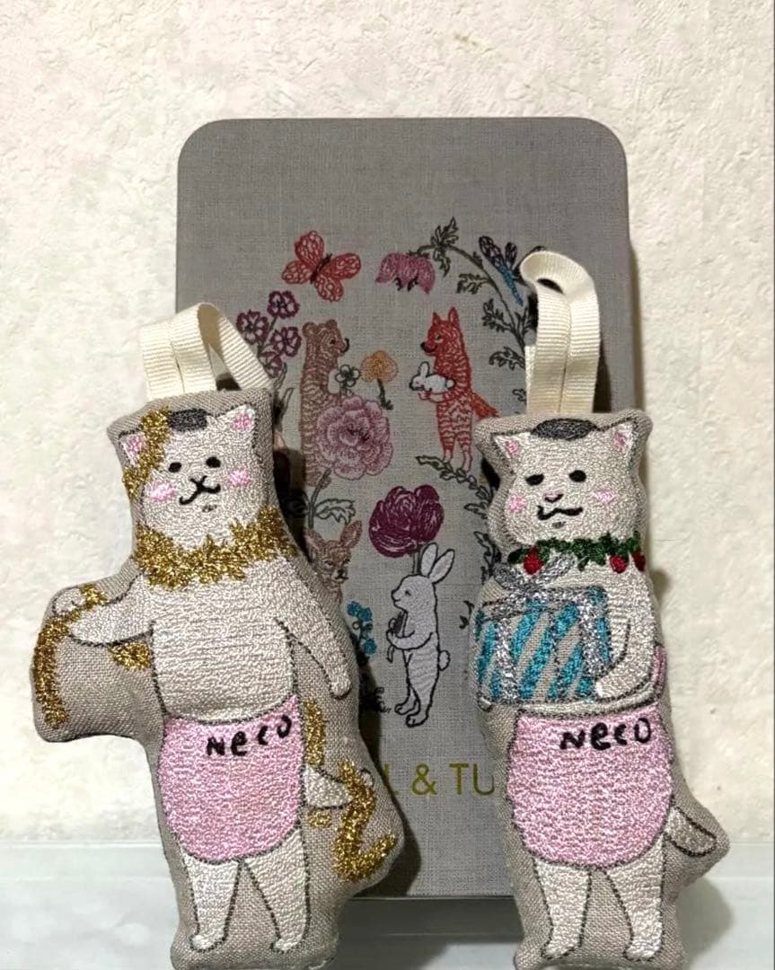 コーラルアンドタスク　猫村さん　オーナメント　2個セット