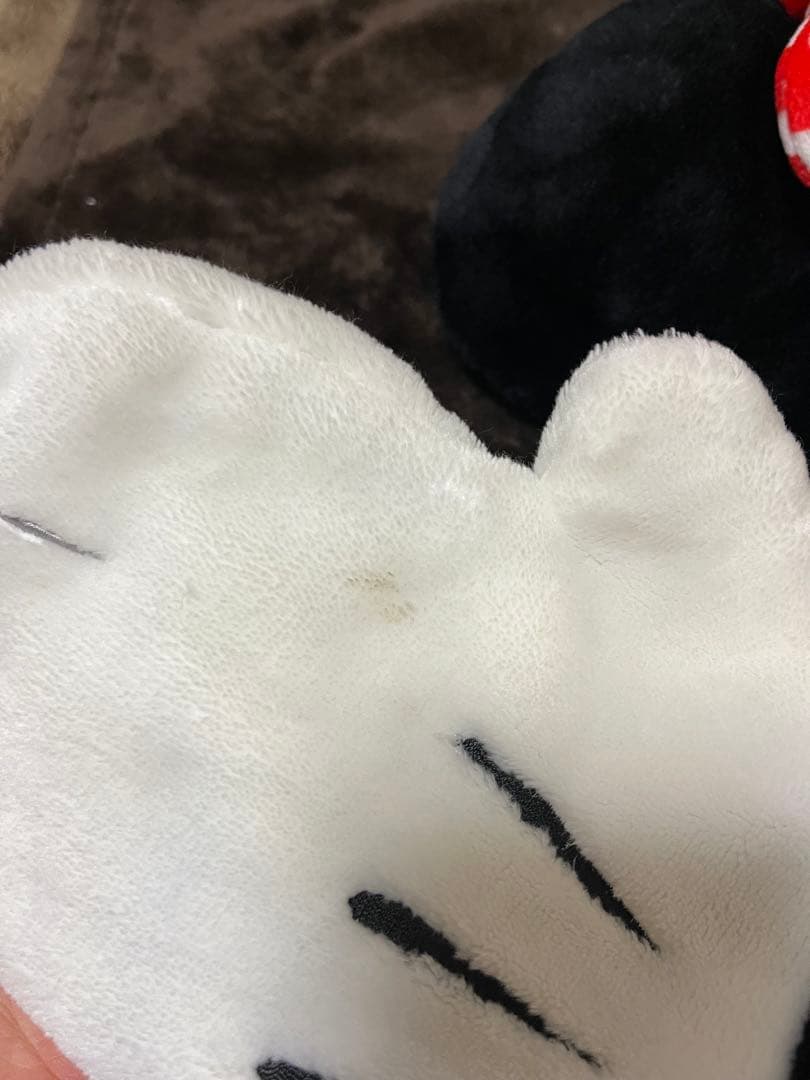 ディズニー ミニーマウス マフラーキャップ ペンダント （電池付き）