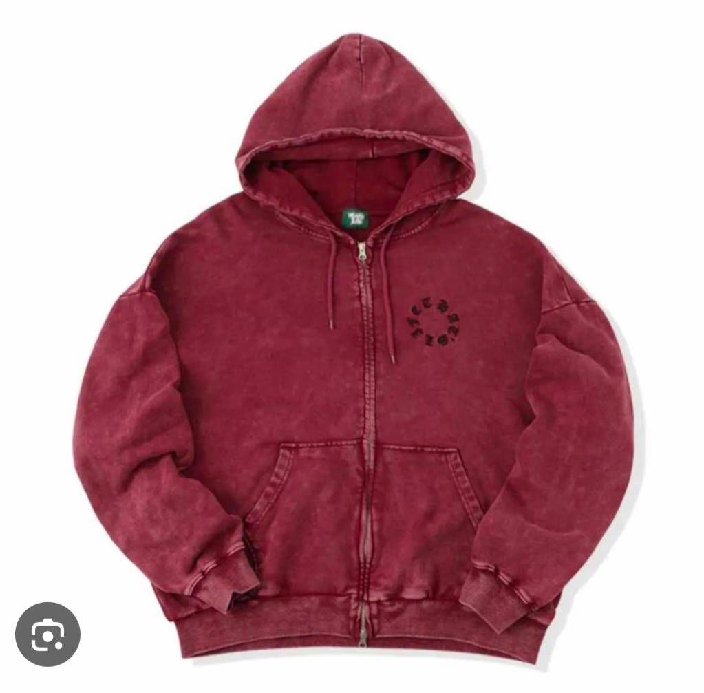 That's life スウェットパーカー バックプリント