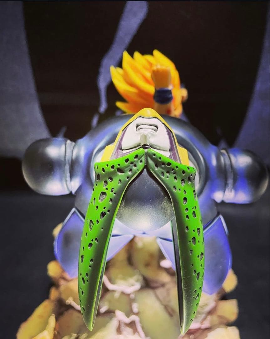 ドラゴンボール　VHK 悟飯VSセル　1/4塗装済み完成品ガレージキット