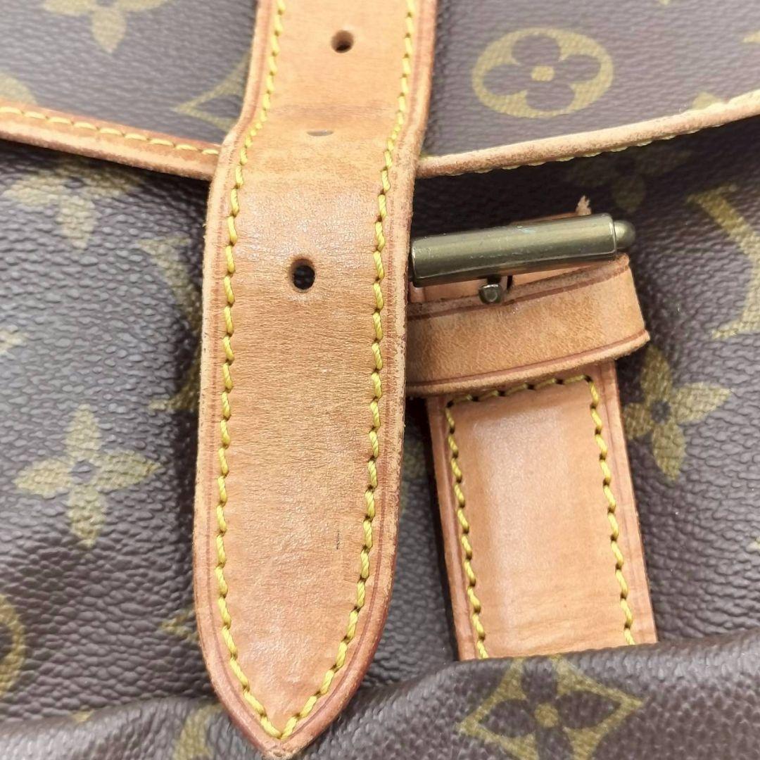 1238 ルイヴィトン ショルダーバッグ ソミュール35モノグラム