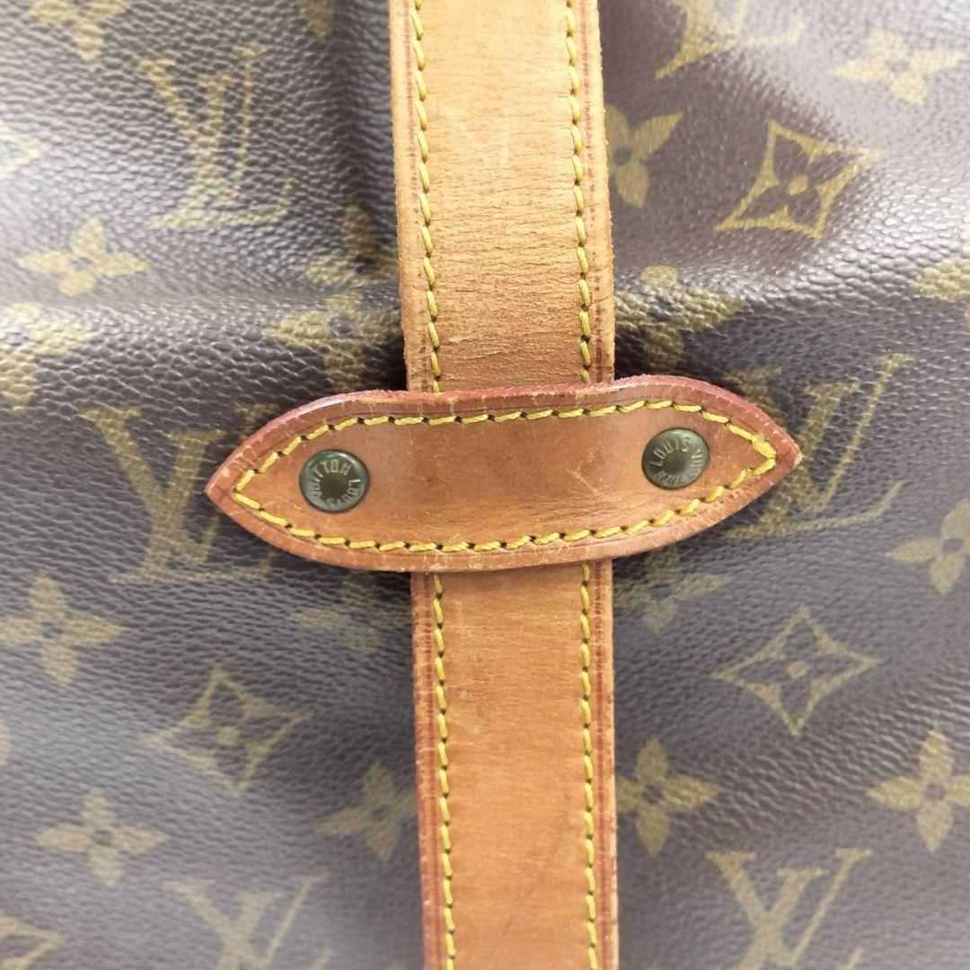 1238 ルイヴィトン ショルダーバッグ ソミュール35モノグラム