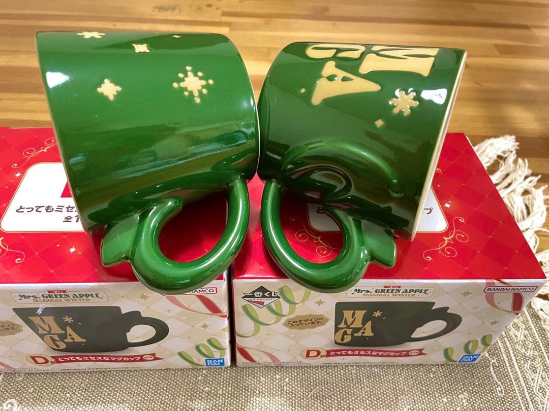 Mrs. GREENAPPLE 1番クジD賞とってもミセスなマグカップ2個セット