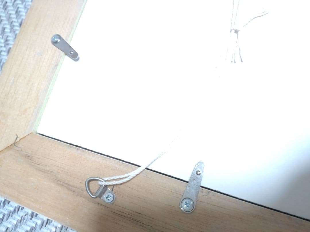 猫の油絵【ひこうき雲】1点物の原画/作者サイン入り◆額縁付属