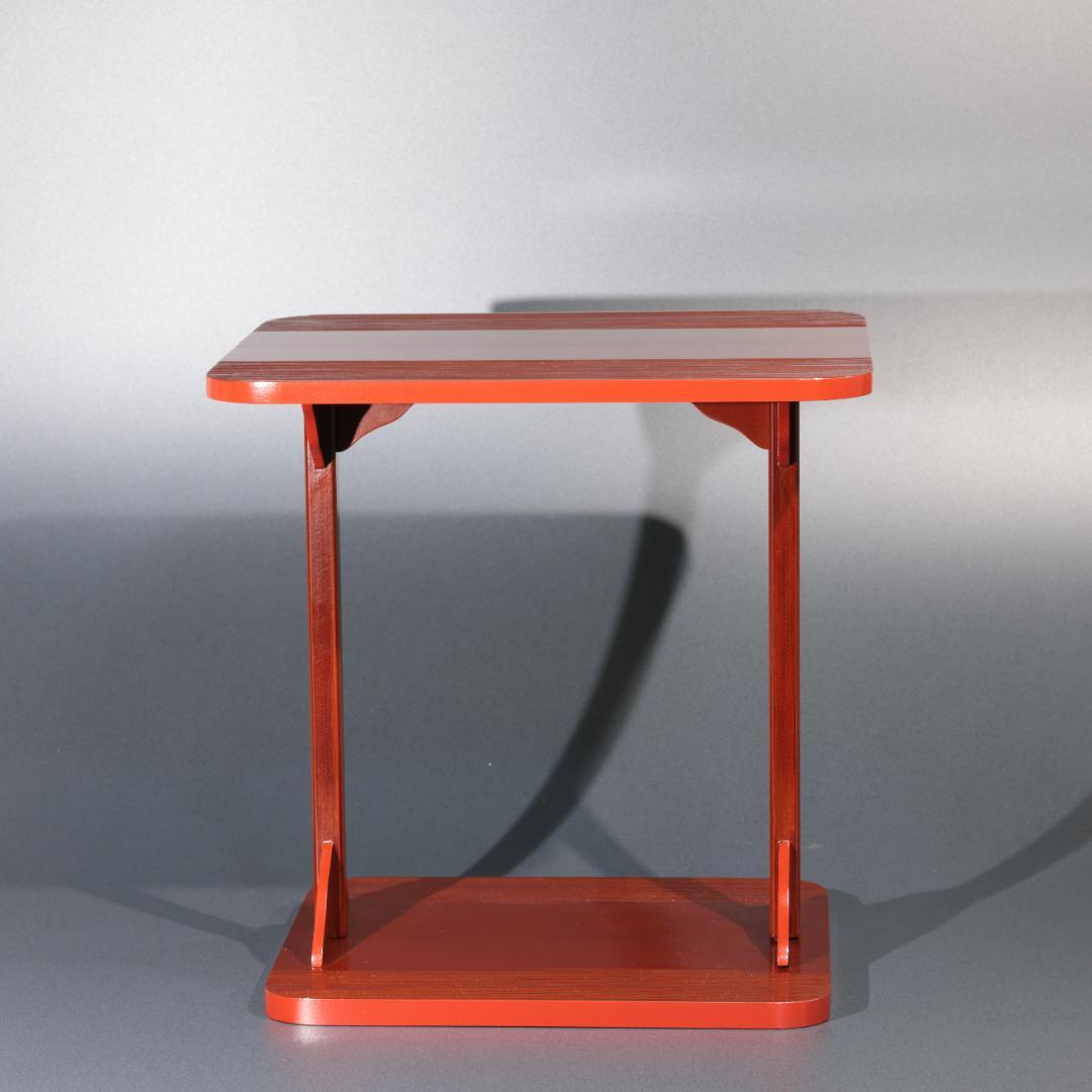 【美品】小四方棚　即中斎好　伊藤表正作　共箱　R0772ラ