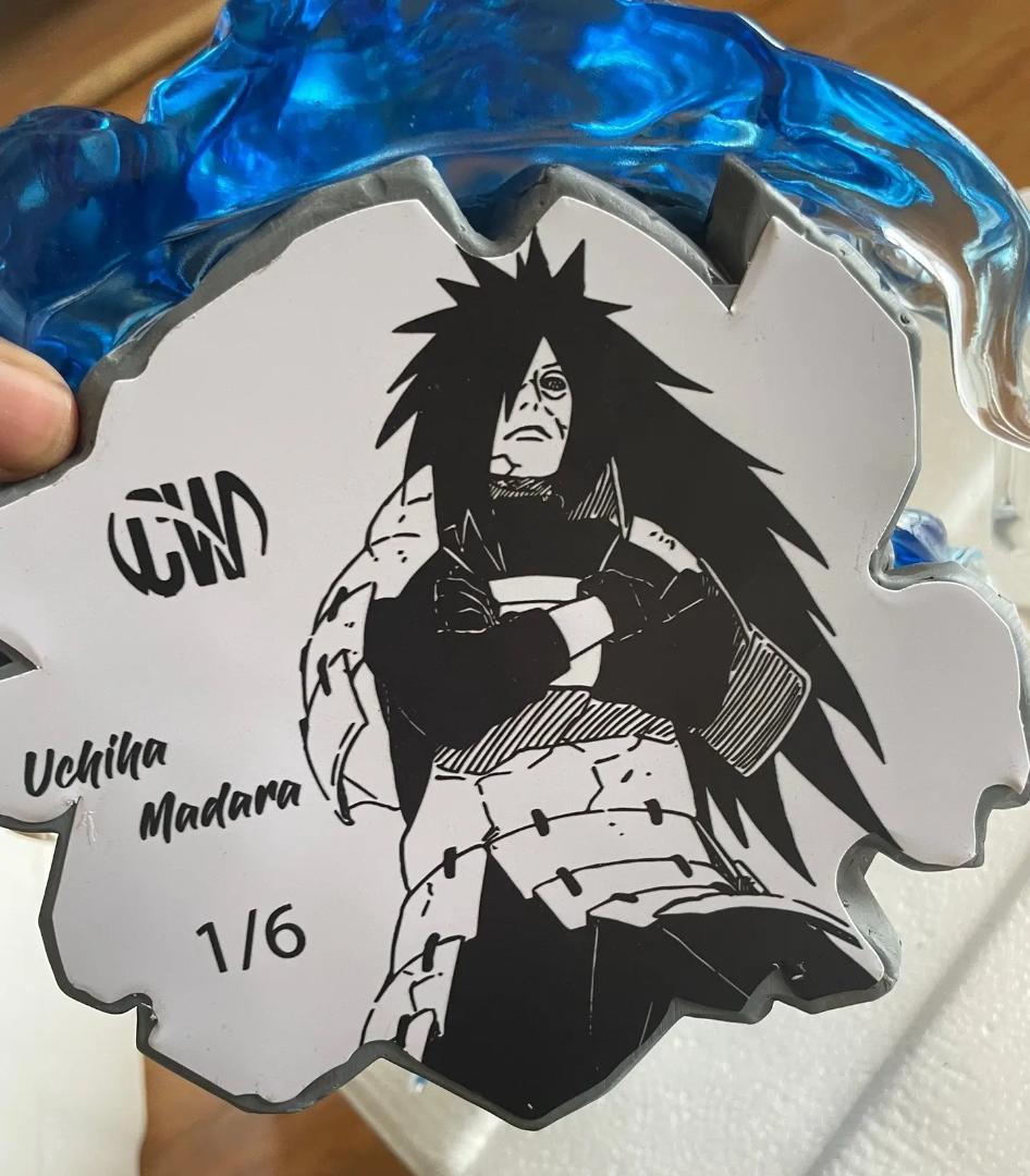 ナルト 疾風伝 うちはマダラ ガレージキット 塗装済み完成品 フィギュア