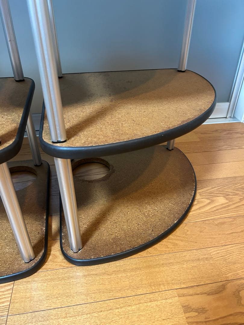 麻雀　麻雀卓用　サイドテーブル　灰皿付き　2点セット①