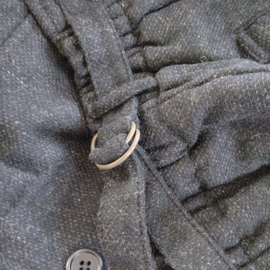 Vintage　80's　短丈　ウールジャケット　ブルゾン　ボンバージャケット