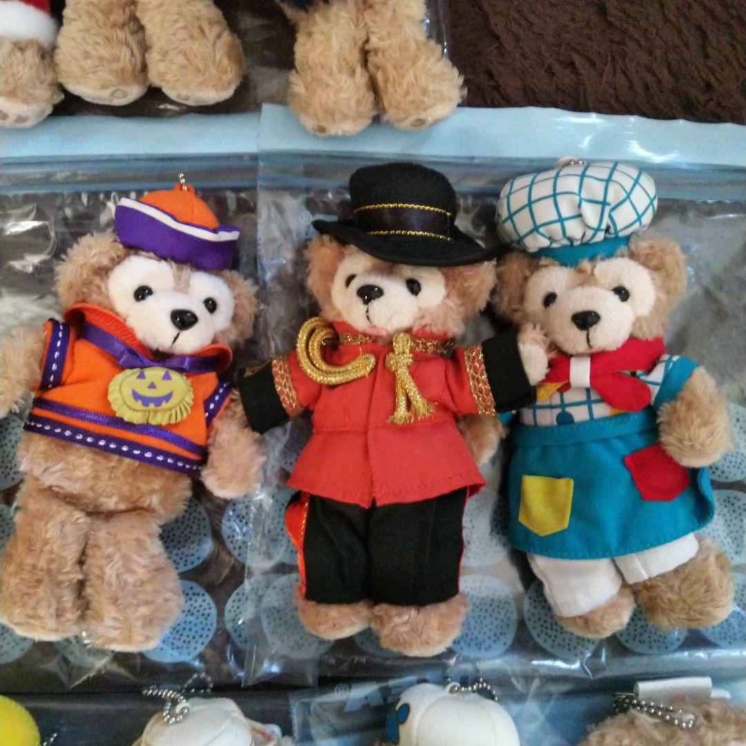 ダッフィー ぬいば ぬいぐるみバッジ 歴代 レア 17体セット ステラルー　初代