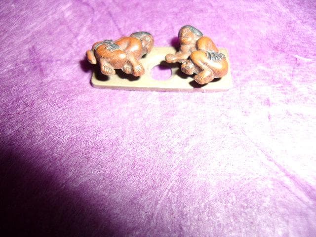 相撲 金属工芸品 小型「提げ物 前金具(2.8×1.2×0.8cm)」