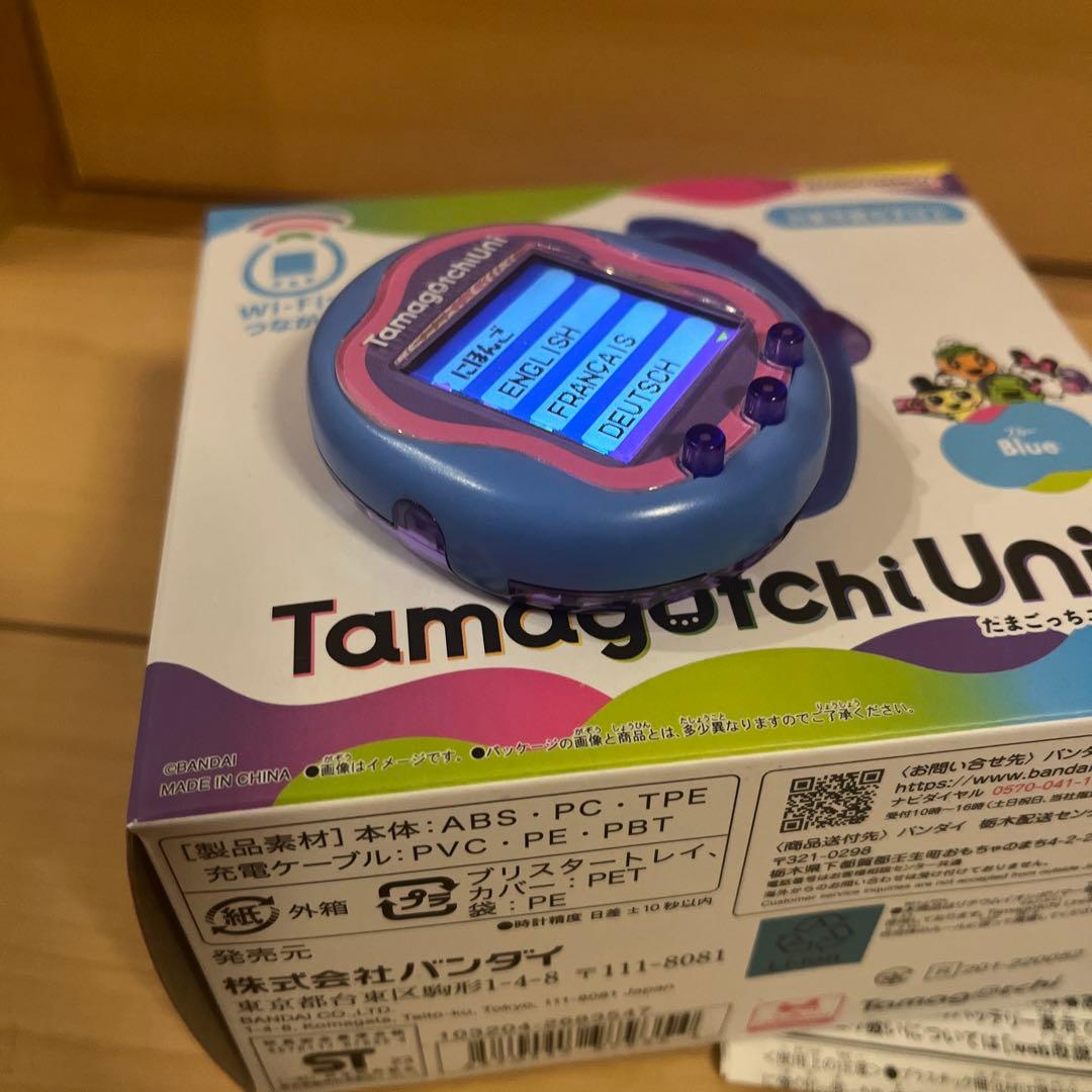 Tamagotchi Uni Blue バンド付き　たまごっちユニ　ブルー
