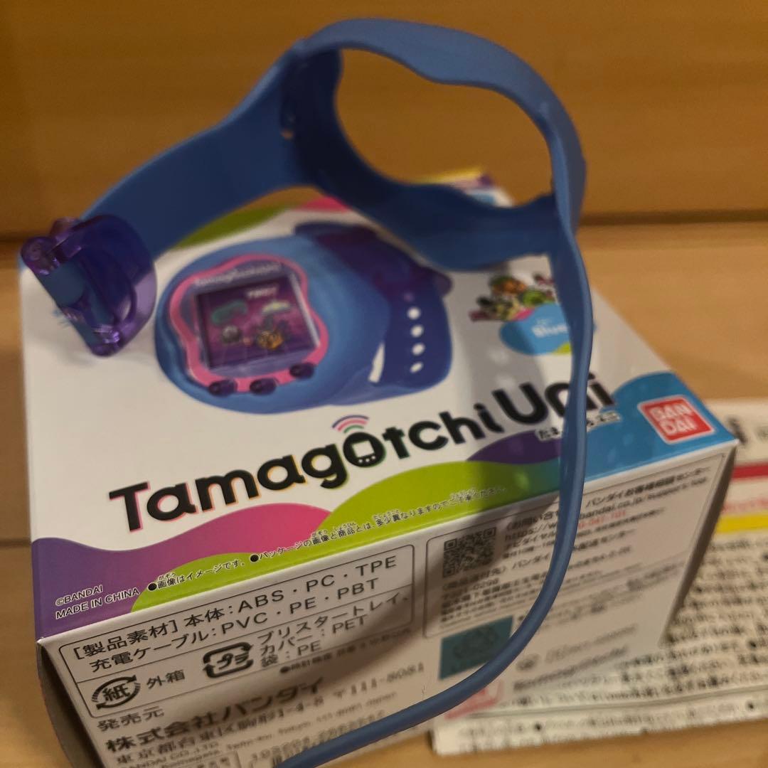 Tamagotchi Uni Blue バンド付き　たまごっちユニ　ブルー