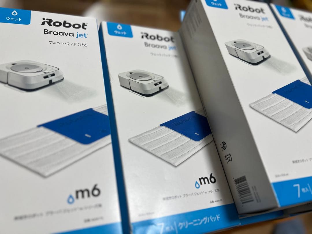 iRobot m6 ×2台 + 交換用シート ×10セット