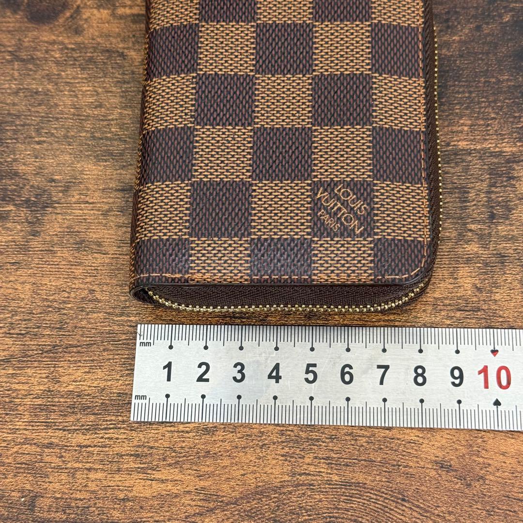 LOUIS VUITTON ルイヴィトン ダミエ ジッピー パース 財布