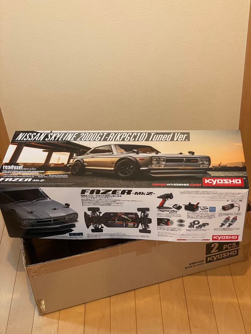 【新品未開封】京商Nissan Skyline 2000GT-R Tuned