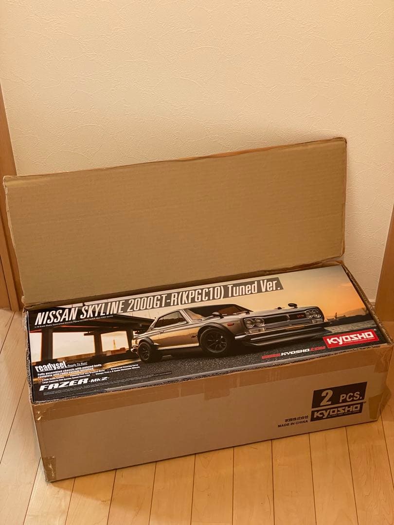 【新品未開封】京商Nissan Skyline 2000GT-R Tuned
