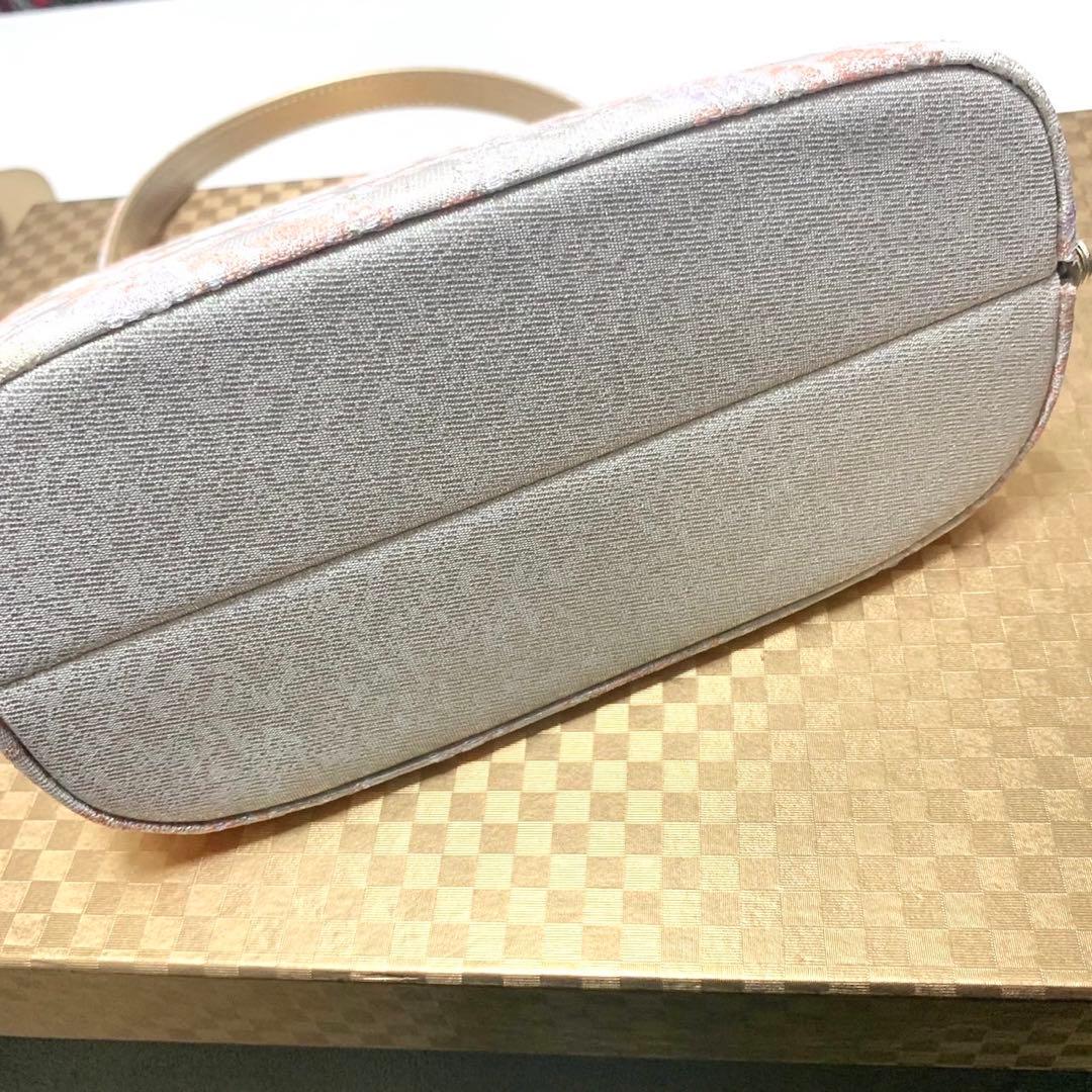 hamama ◆うさうさ233◆和装用バッグと草履のセット（ピンク・金色）