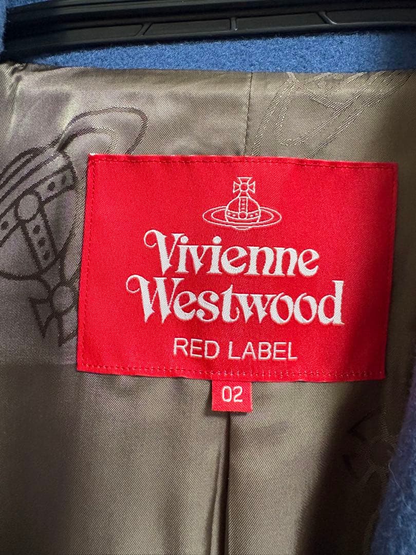 Vivienne Westwood 青 チェスターコート