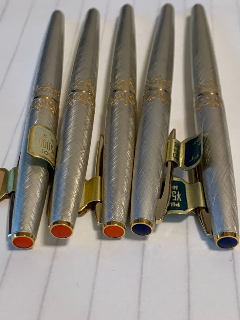 PILOT（パイロット） Lady 万年筆 18K F 5本まとめ売り