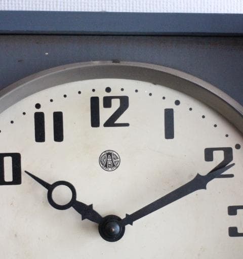 愛知時計 アンティーク アールデコ 柱時計 壁掛け時計 振り子 正常動作品