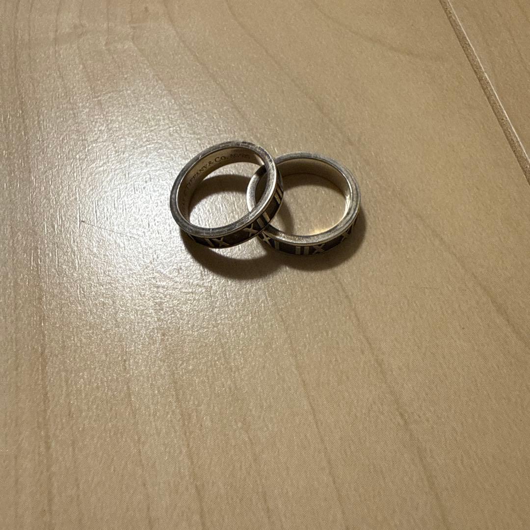 Tiffany ティファニー　シルバー ペアリング