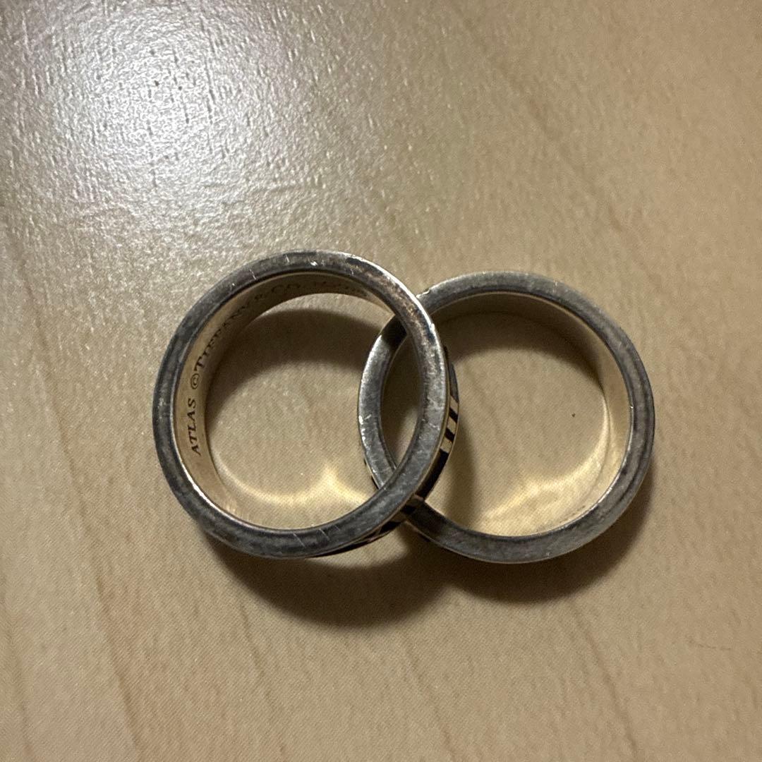 Tiffany ティファニー　シルバー ペアリング