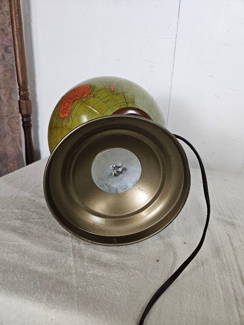 USヴィンテージ REPLOGLE GLOBES 地球儀 卓上ライト アメリカ製