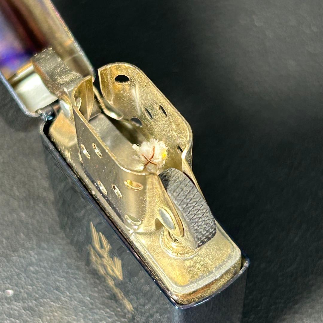 ジッポー　ピース　ブルーチタン