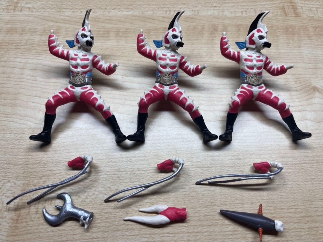 仮面ライダー HG CORE シードラゴン I世 II世 III世 三体セット