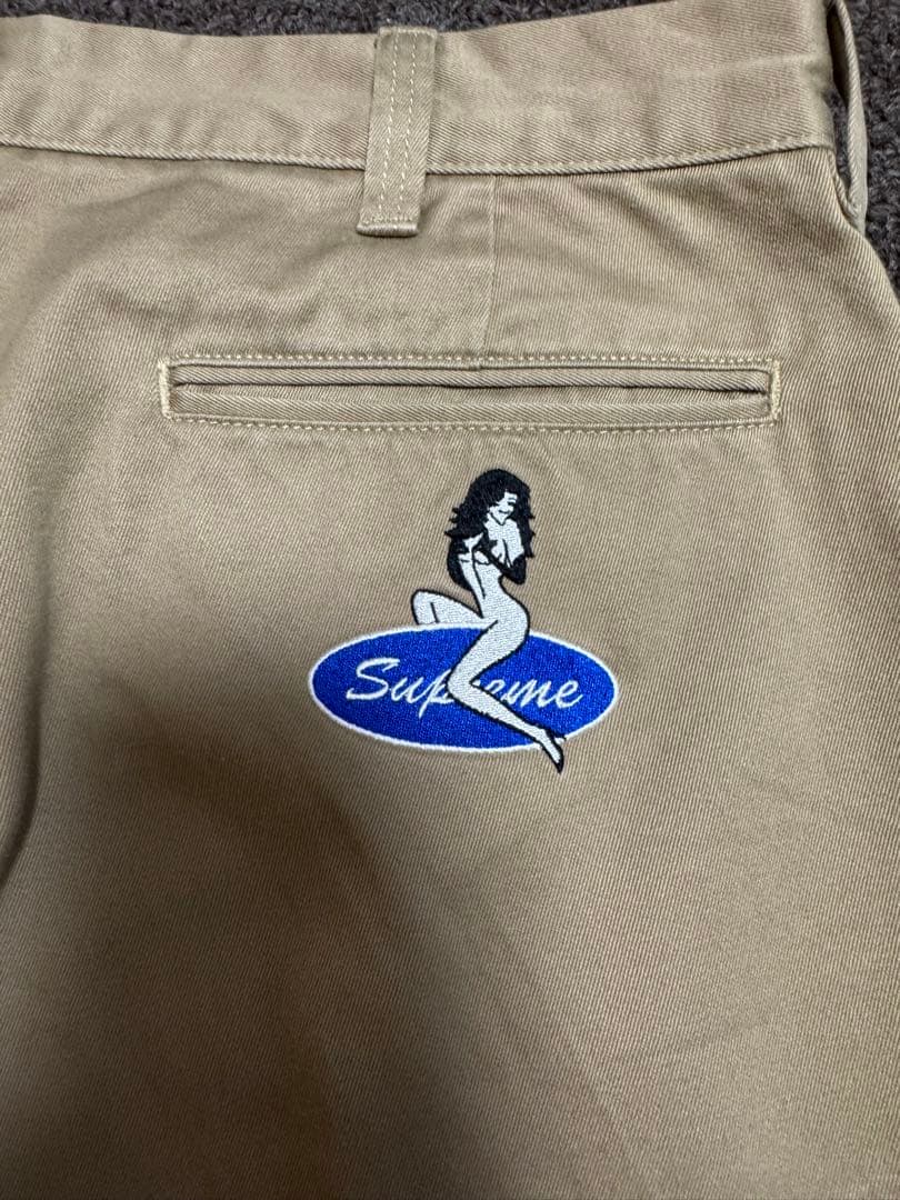 23ss supreme Chino Pant 32 Khaki チノパン
